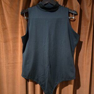 Nine West Mock Neck Bodysuit